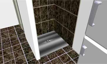 Dusche 3D Planung